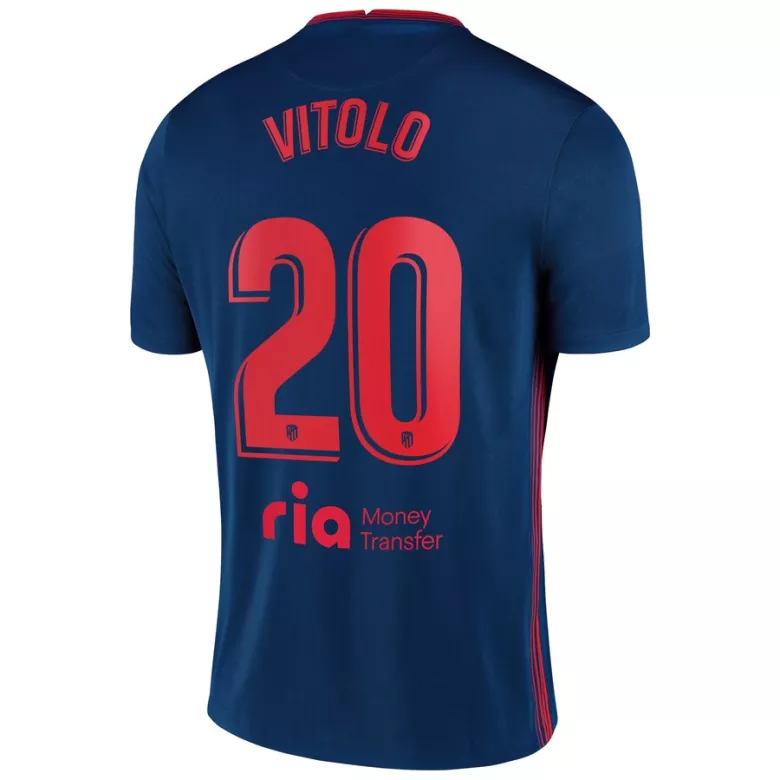 VITOLO #20 Atletico Madrid Away Soccer Jersey 2020/21 - vstockx
