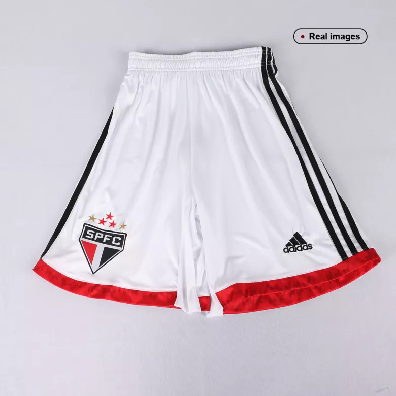 Sao Paulo FC Home Soccer Shorts 2022/23 - vstockx