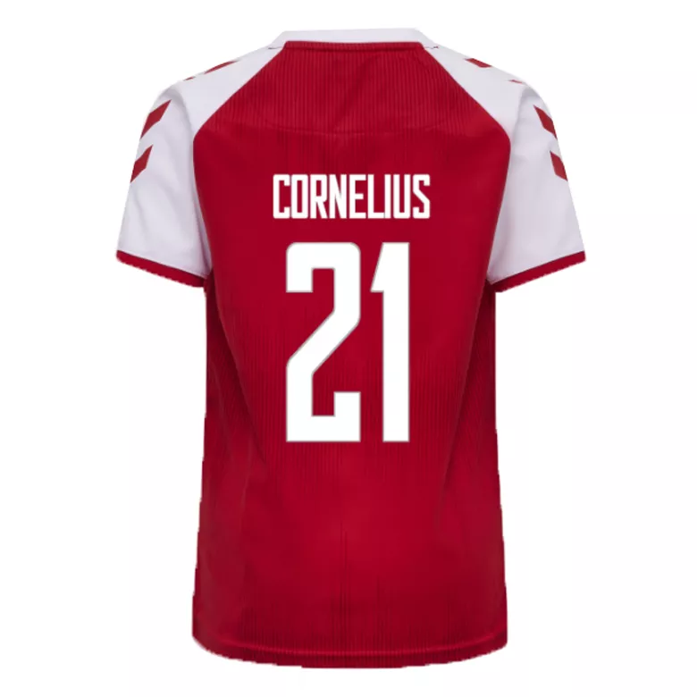 CORNELIUS #21 Denmark Home Soccer Jersey 2021 - vstockx