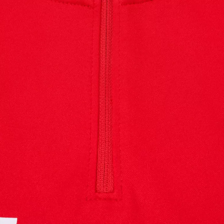Napoli 1/4 Zip Tracksuit 2023/24 Kids Red - vstockx