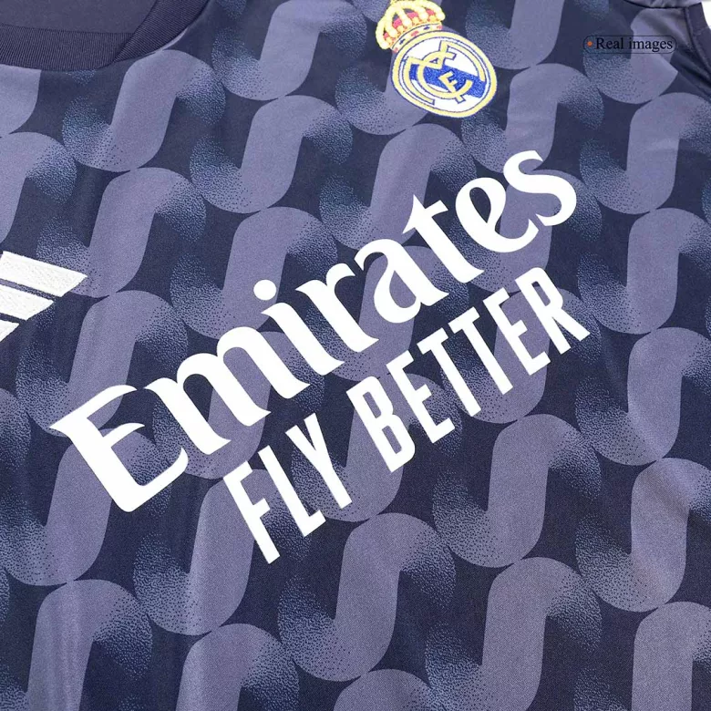 Real Madrid Away Long Sleeve Soccer Jersey 2023/24 - vstockx