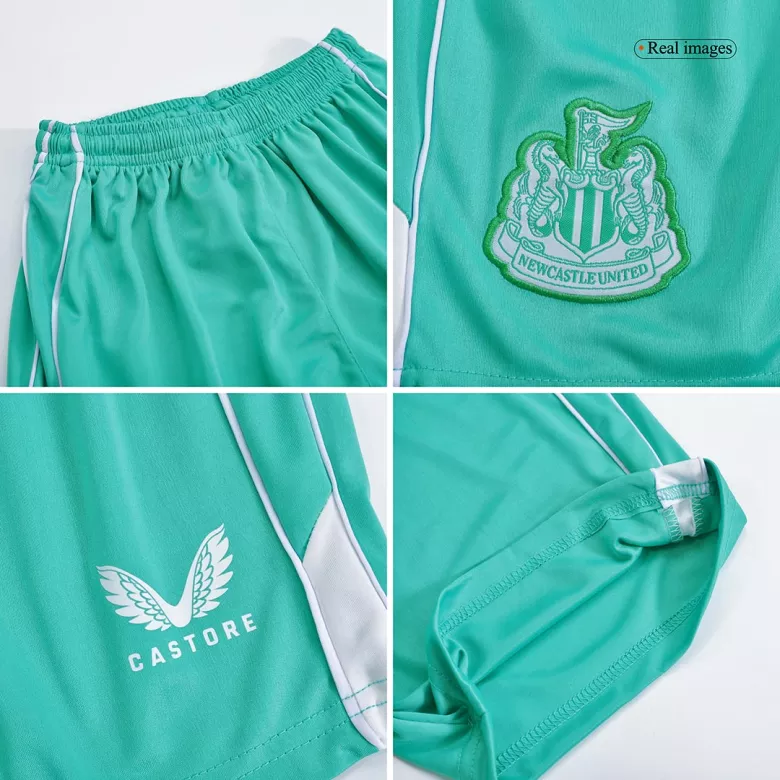 Newcastle Third Away Kit 2022/23 By Castore Kids - vstockx