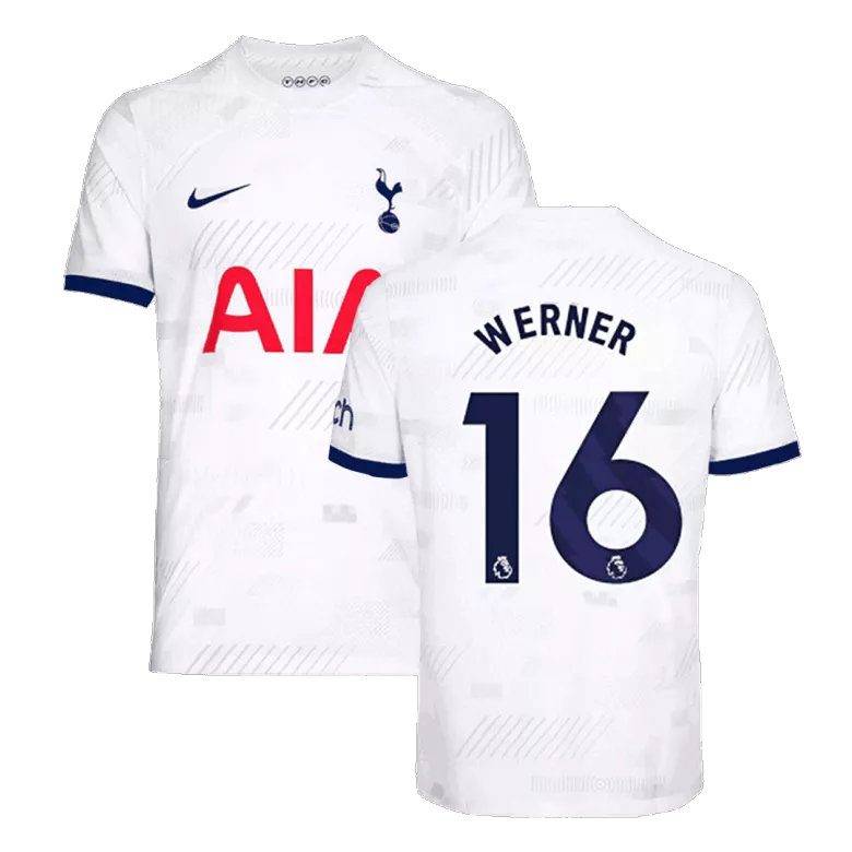 WERNER #16 Tottenham Hotspur Home Soccer Jersey 2023/24 - vstockx