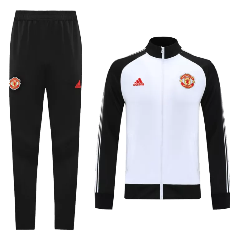 Manchester United Tracksuit 2020/21 Black&White - vstockx