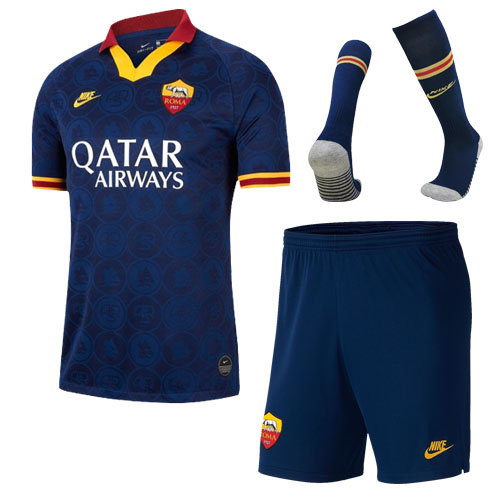 Roma Third Away Kids Soccer Jerseys Kit 2019/20              �� - vstockx