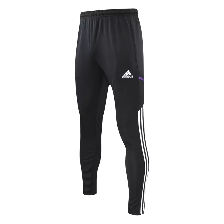 Real Madrid 1/4 Zip Tracksuit 2022/23 Black - vstockx