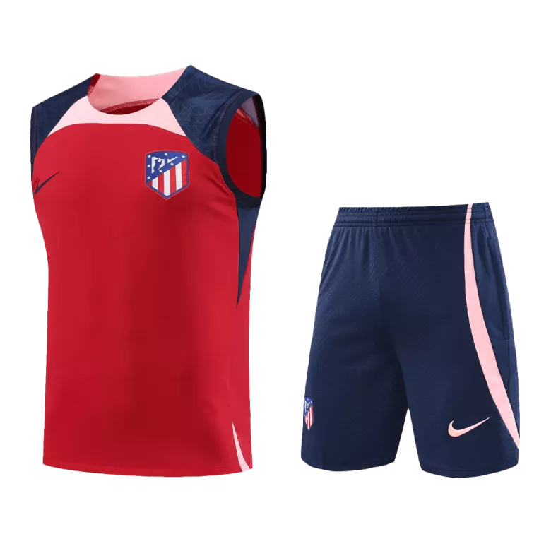 Atletico Madrid Jerseys Sleeveless Training Kit 2023/24 - vstockx