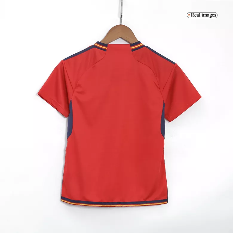 Spain Home World Cup Kids Jerseys Kit 2022 - vstockx