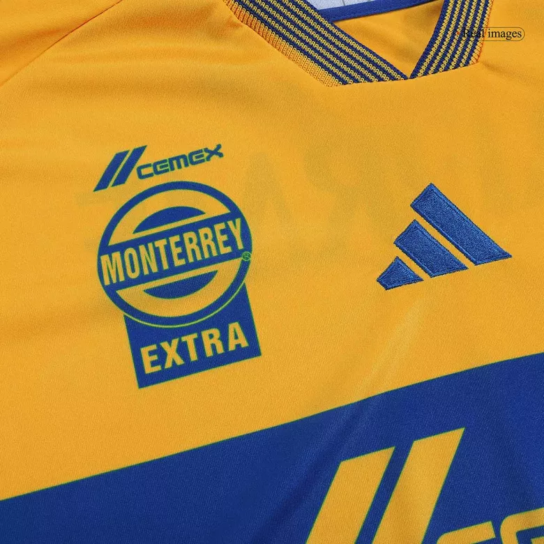 Tigres UANL Home Long Sleeve Soccer Jersey 2023/24 - vstockx