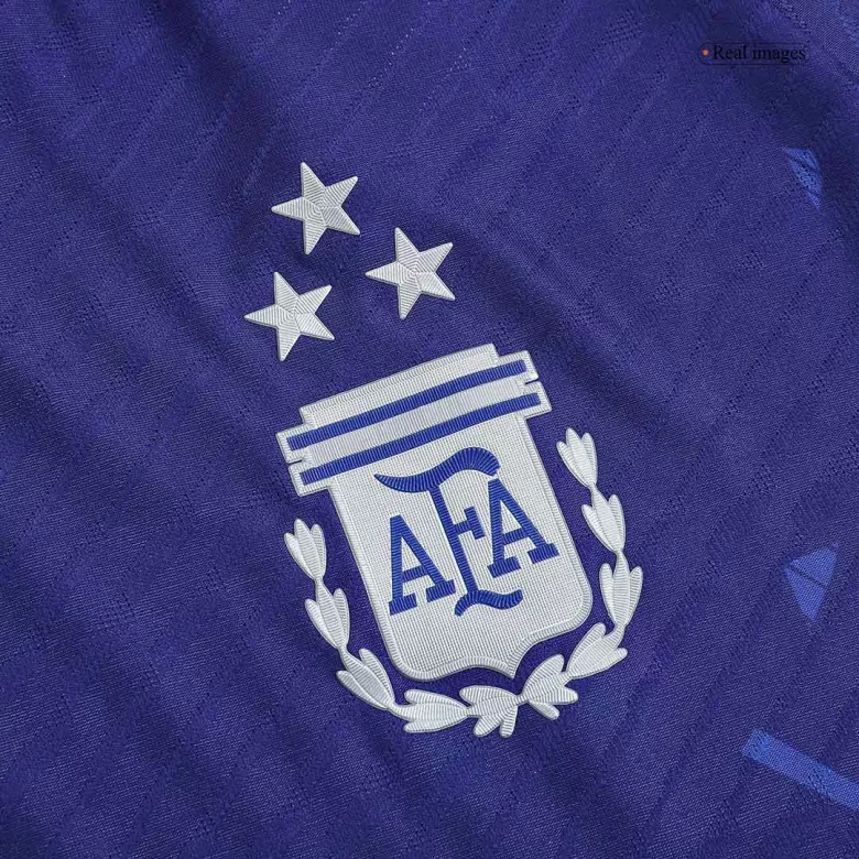 Argentina Three Stars Away Authentic Jersey World Cup 2022 - vstockx