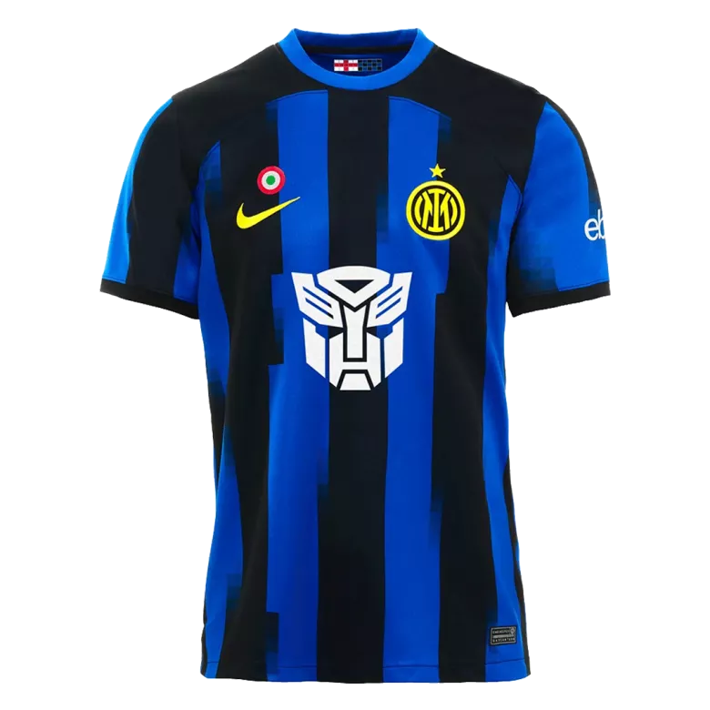 Inter Milan X Transformers Home Soccer Jersey 2023/24 - vstockx