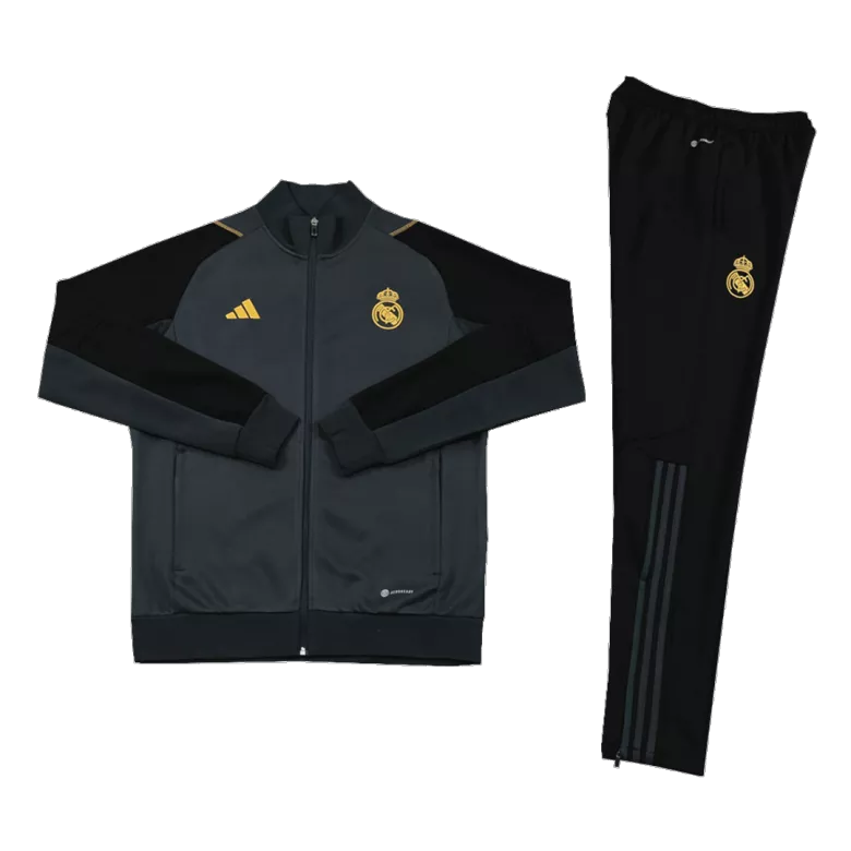 Real Madrid Tracksuit 2023/24 Gray - vstockx
