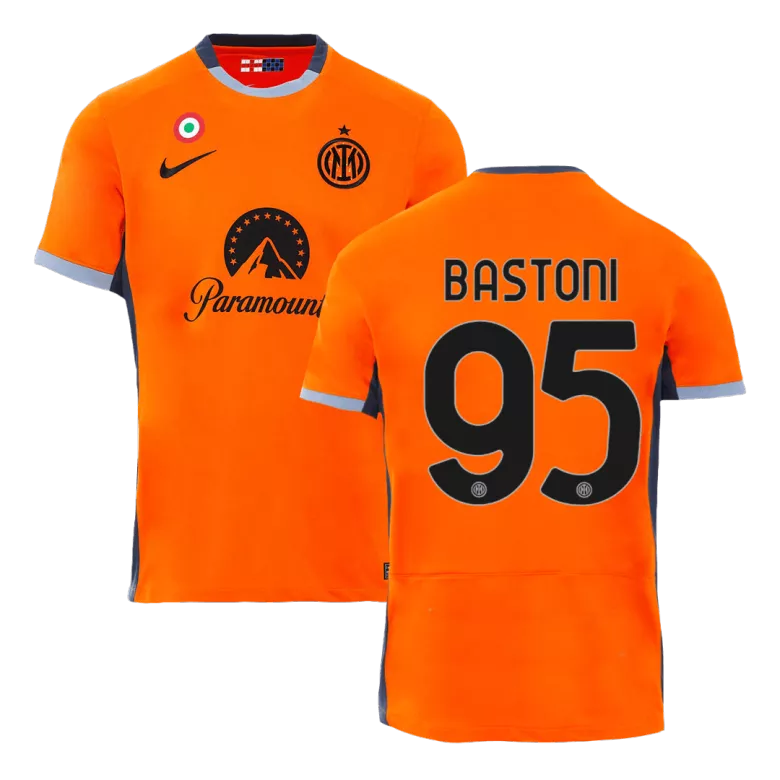 BASTONI #95 Inter Milan Third Away Soccer Jersey 2023/24 - vstockx