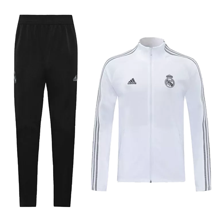 Real Madrid Tracksuit 2020/21 White - vstockx