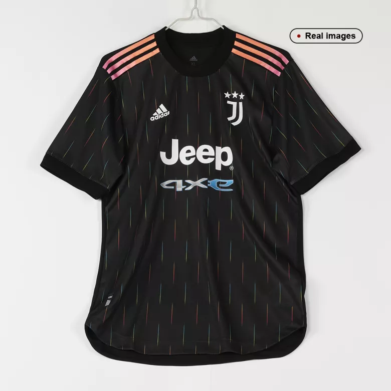 VLAHOVI? #7 Juventus Away Authentic Soccer Jersey 2021/22 - vstockx