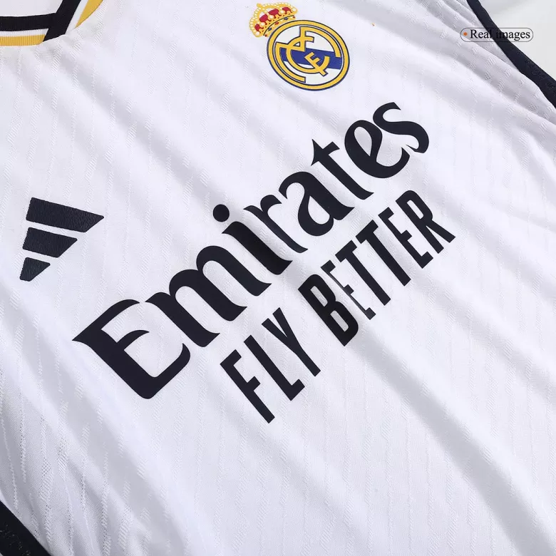 VINI JR. #7 Real Madrid Home Authentic Jersey 2023/24 - vstockx