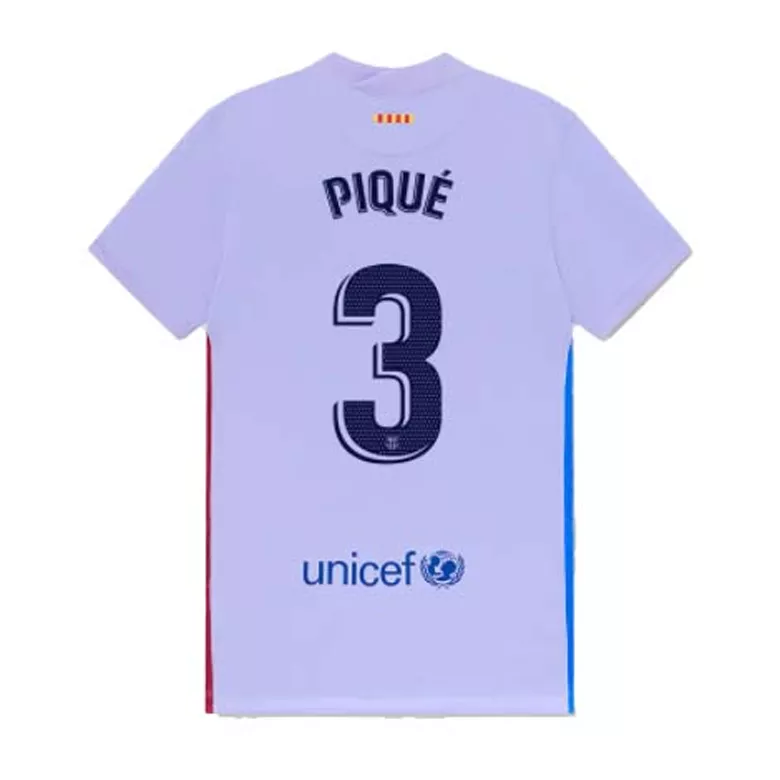 PIQU�� #3 Barcelona Away Soccer Jersey 2021/22 - vstockx