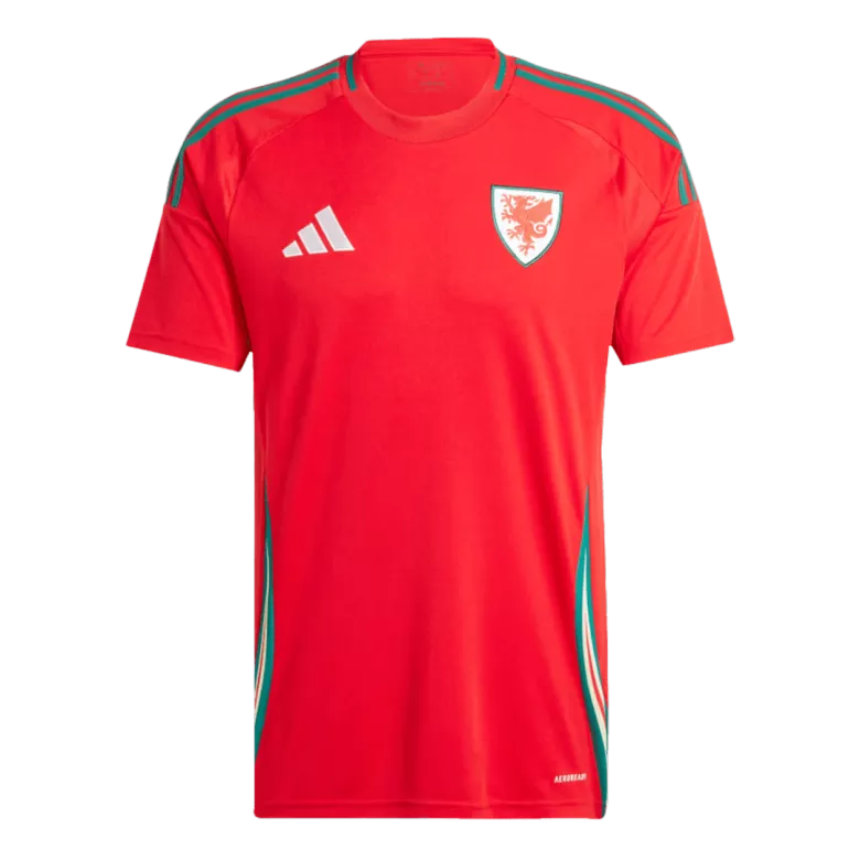 Wales Home Soccer Jersey EURO 2024 - vstockx