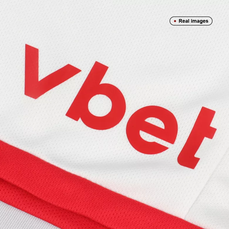 AS Monaco FC Home Kids Soccer Jerseys Kit 2022/23 - vstockx
