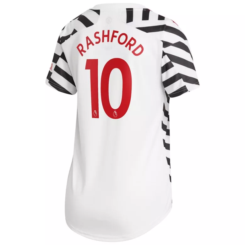 RASHFORD #10 Manchester United Third Away Soccer Jersey 2020/21 Women - vstockx