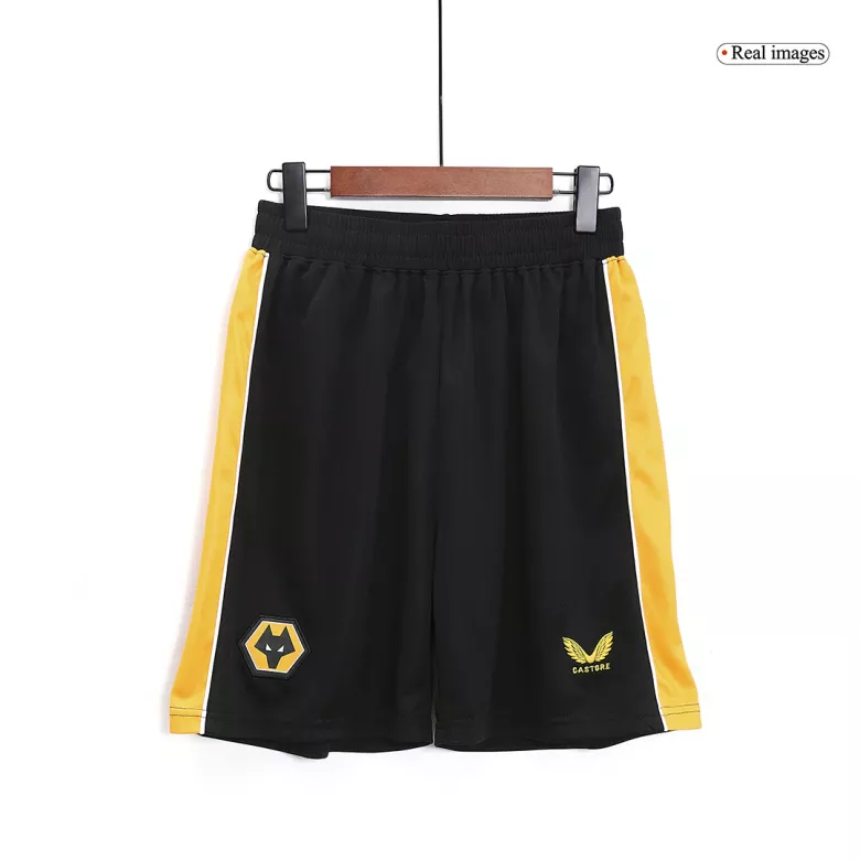 Wolverhampton Wanderers Home Soccer Shorts 2023/24 - vstockx
