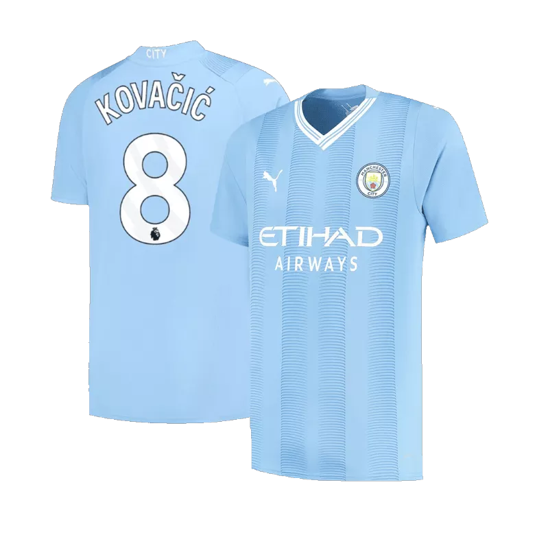 KOVA?I? #8 Manchester City Home Jersey 2023/24 - vstockx