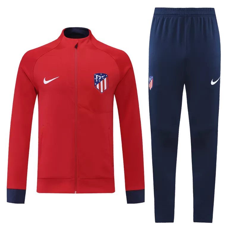 Atletico Madrid Jacket Tracksuit 2021/22 Red - vstockx