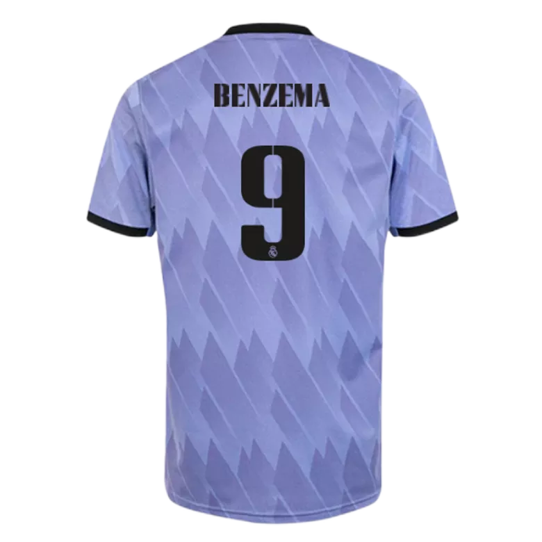 BENZEMA #9 Real Madrid Away Jersey Shirt 2022/23 - vstockx