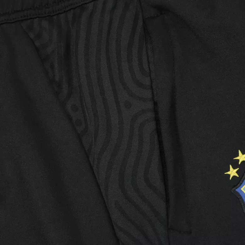 Brazil 1/4 Zip Tracksuit 2021/22 Black - vstockx