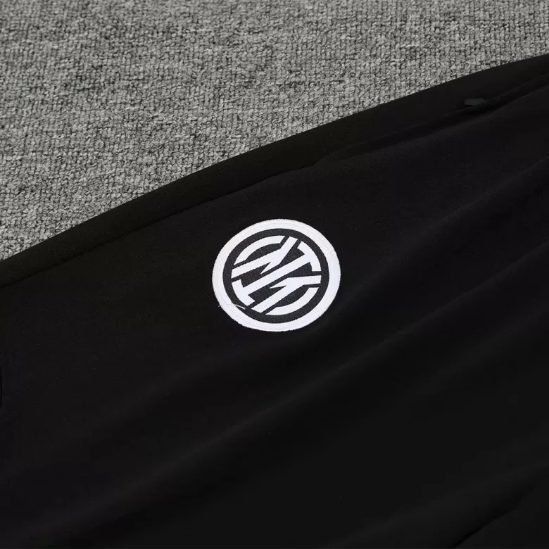 Inter Milan 1/4 Zip Tracksuit 2022/23 Black - vstockx