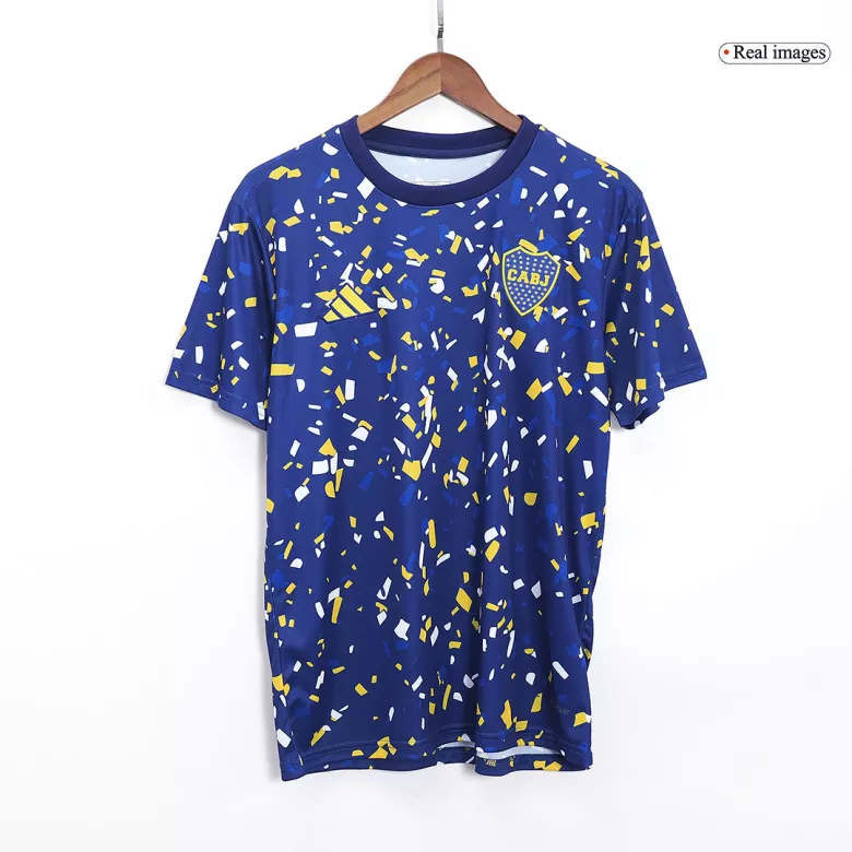 Boca Juniors Pre-Match Soccer Jersey 2023/24 - vstockx
