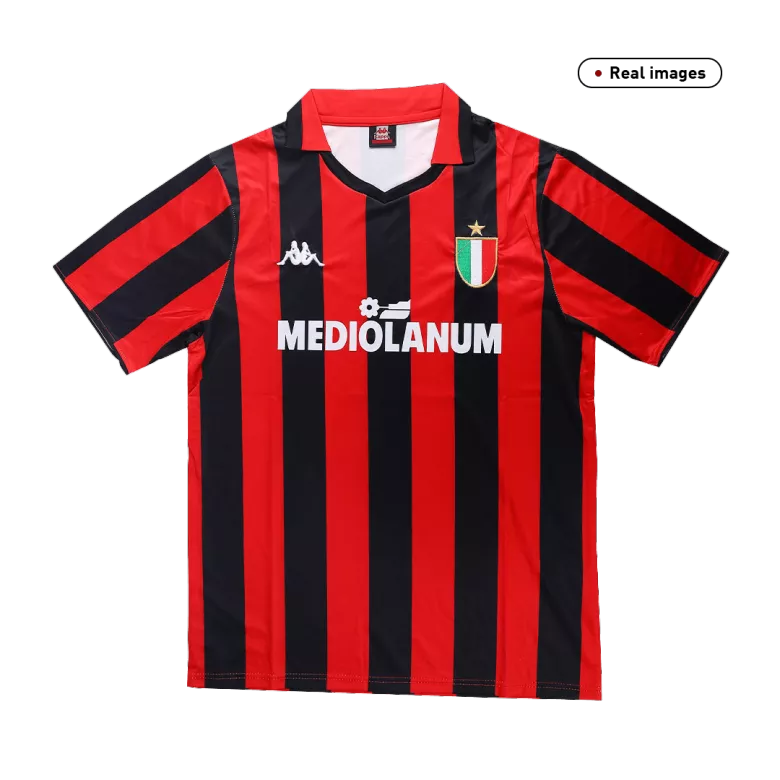 Vintage Soccer Jersey AC Milan Home 1988/89 - vstockx