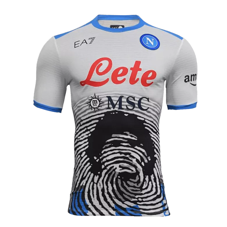 Replica SSC Napoli Maradona Anniversary Jersey 2021/22 By EA7 - vstockx