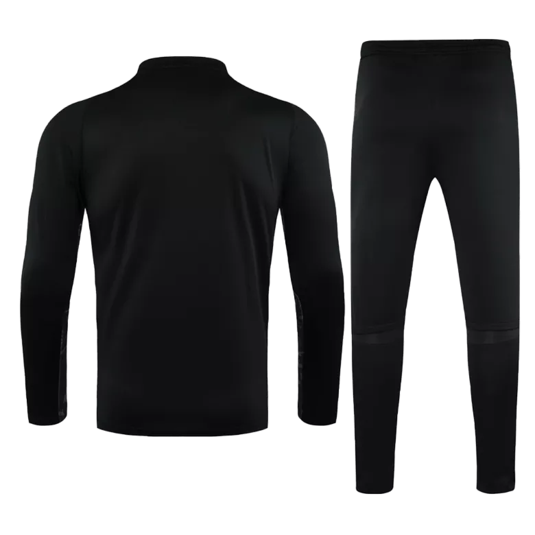 Juventus 1/4 Zip Tracksuit 2020/21 Black - vstockx