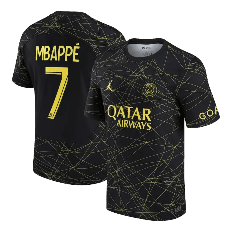 MBAPP�� #7 PSG Fourth Away Jersey 2022/23 - vstockx