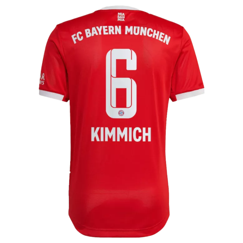 KIMMICH #6 Bayern Munich Home Authentic Jersey 2022/23 - vstockx