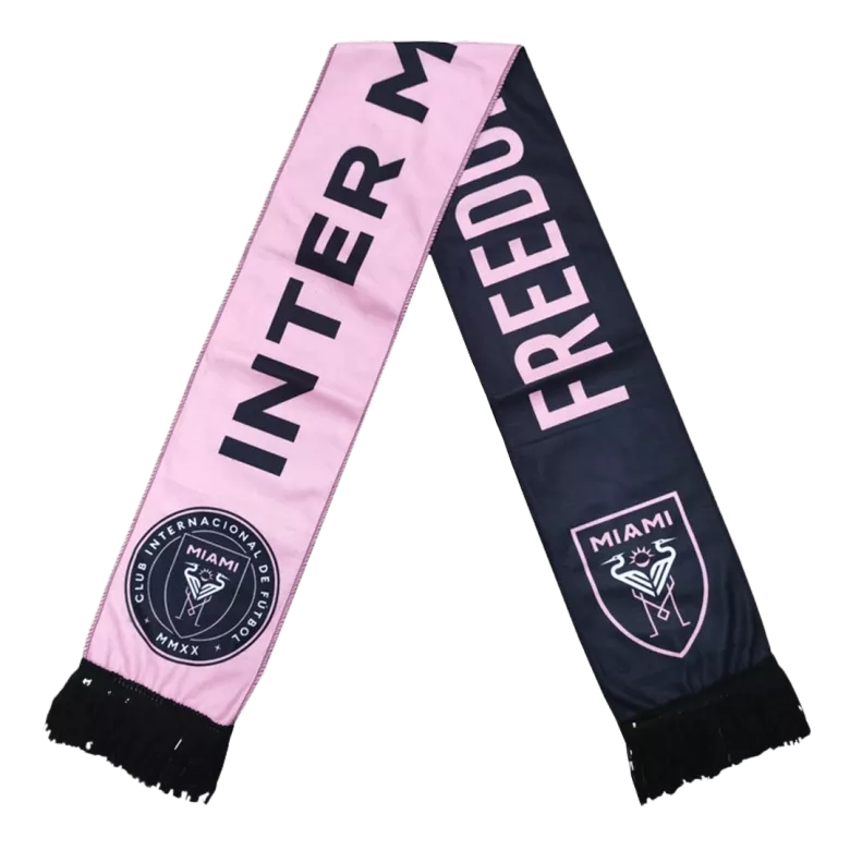Inter Miami CF Soccer Scarf Pink&Black - vstockx