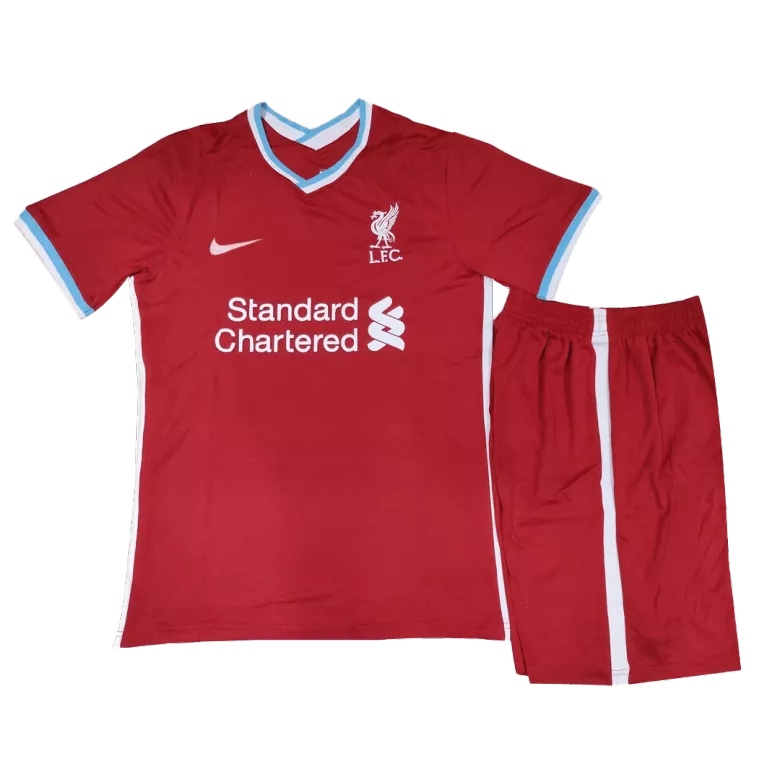Liverpool Home Kids Soccer Jerseys Kit 2020/21              �� - vstockx