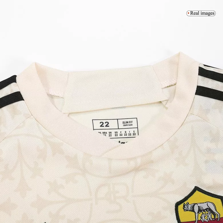 Roma Away Kids Soccer Jerseys Kit 2023/24 - vstockx