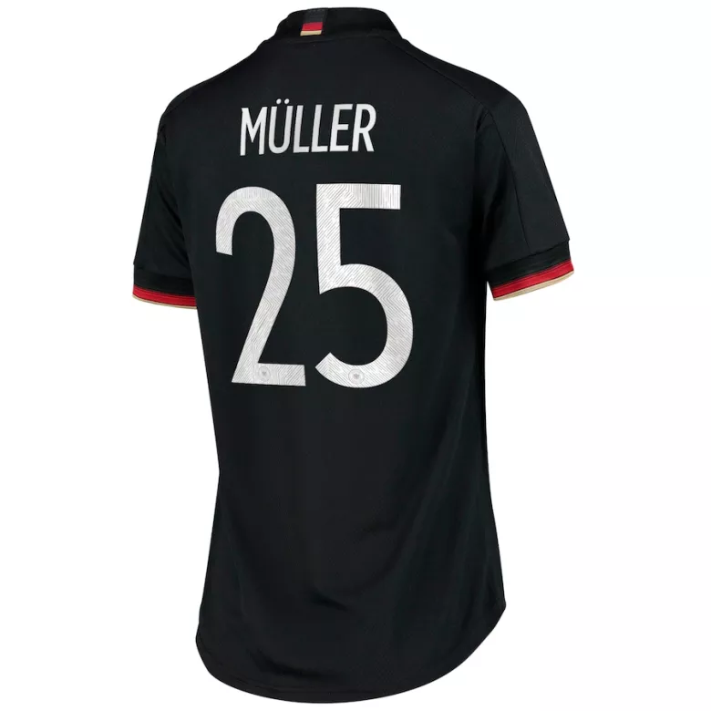 M��LLER #25 Germany Away Soccer Jersey 2020/21 Women - vstockx