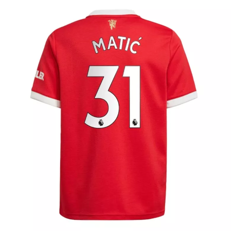 MATI? #31 Manchester United Home Soccer Jersey 2021/22 - vstockx