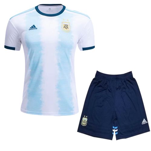 Argentina Home Kids Soccer Jerseys Kit 2019              �� - vstockx