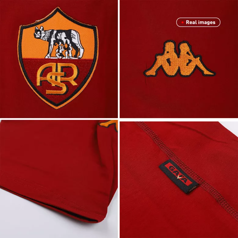 Roma Home Soccer Jersey 2000/01 - vstockx