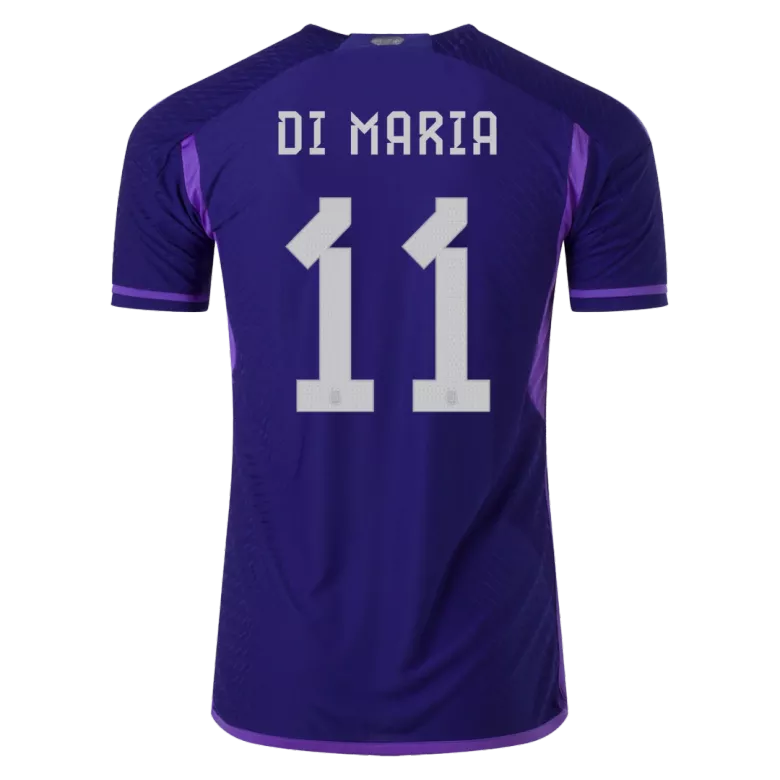 DI MARIA #11 Argentina Away Authentic Jersey World Cup 2022 - vstockx