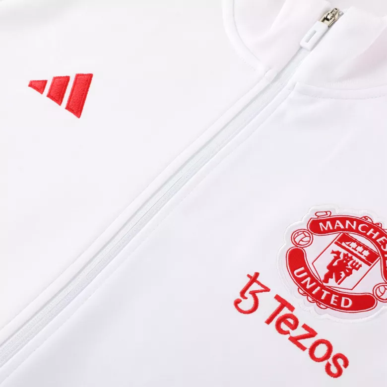 Manchester United Tracksuit 2023/24 White - vstockx