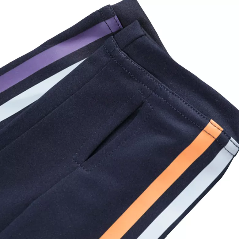 Real Madrid 1/4 Zip Tracksuit 2023/24 Kids Navy - vstockx