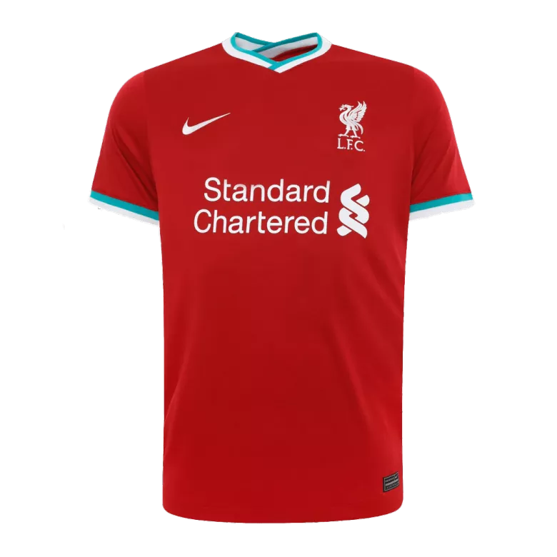 Mohamed Salah #11 Liverpool Home Soccer Jersey 2020/21 - vstockx