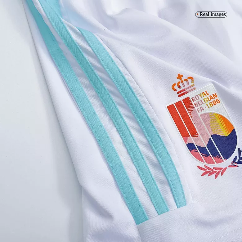 Belgium Away Soccer Shorts 2022 - vstockx