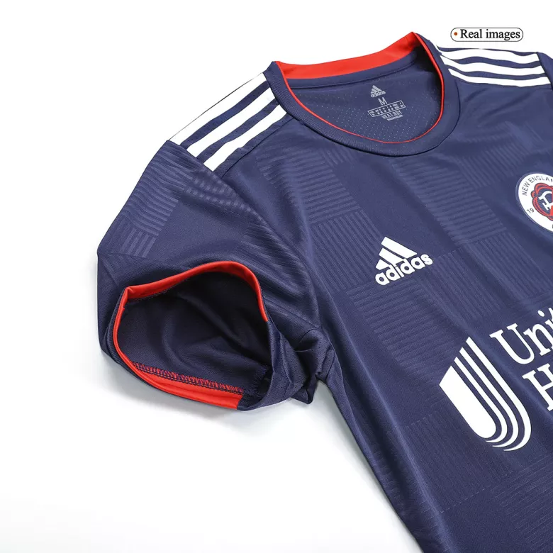 New England Revolution Home Authentic Soccer Jersey 2022 - vstockx