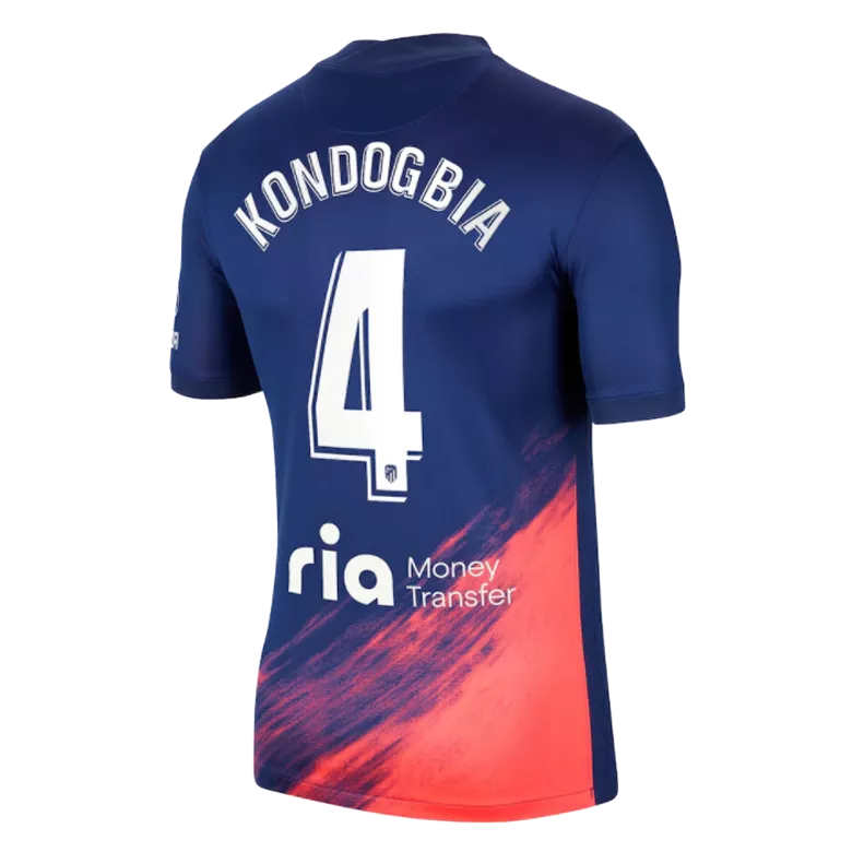 KONDOGBIA #4 Atletico Madrid Away Soccer Jersey 2021/22 - vstockx